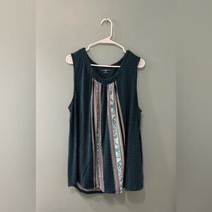 NWOT … CROFT & BARROW “Size: XL” Sleeveless Blouse